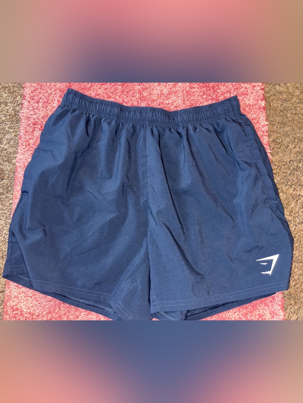 Gymshark Men's Navy Athletic Training Shorts